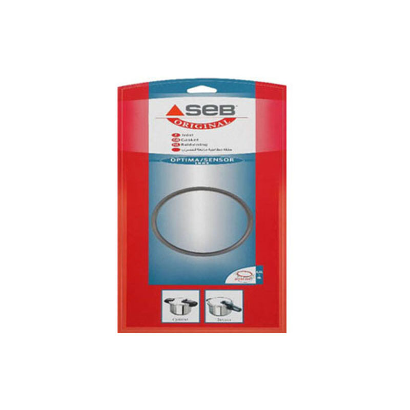 foto del prodotto guarnizione per pentola a pressione in acciaio inox sensor optima 4,5l 6l 7,5l diametro 220mm 790362 seb