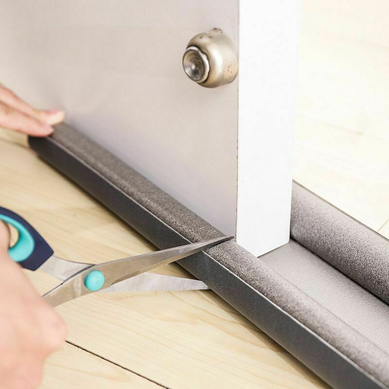 immagine 0 del prodotto guarnizione per porta interna impermeabile universale, antirumore, con doppio isolamento, per porte fredde, inferiore, inferiore, doppia protezione