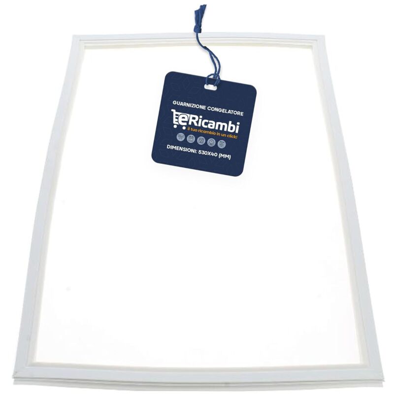 foto del prodotto guarnizione porta congelatore indesit ariston, dimensioni 530x404 mm, colore bianco, codice c00142517, per modelli bd291 bd2920 ha r2821 rga300w
