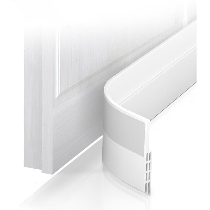 foto del prodotto guarnizione porta e anti spifferi nuovo fondo porta isolante di facile installazione , ideale per l isolamento da freddo, rumore e umidit 1 x