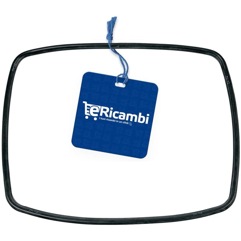 foto del prodotto guarnizione porta forno 4 lati hotpoint ariston indesit whirlpool, dimensioni: 430x320 mm con 4 clip/ganci di fissaggio c00081579