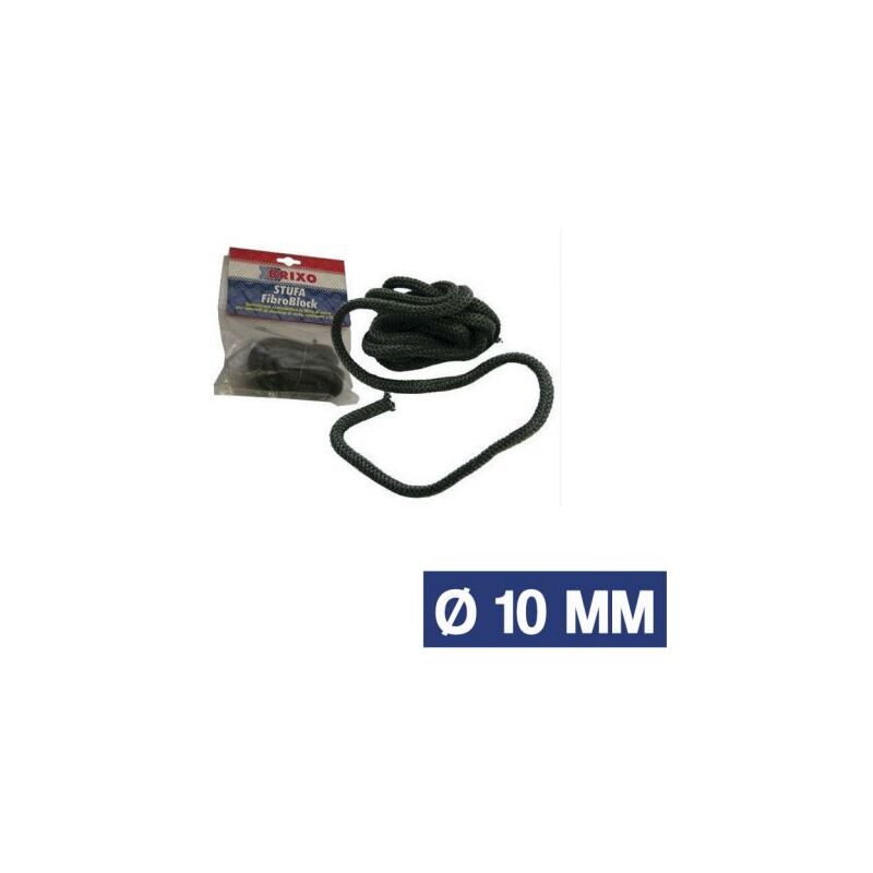 foto del prodotto guarnizione ricambio stufa stufe pellet camino termica isolante ignifuga 29970v d.10 x 2,5 mt 27870 