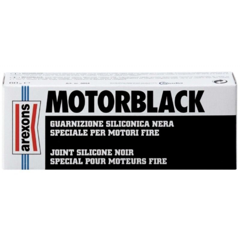 foto del prodotto guarnizione siliconica motorblack 60gr system arexons