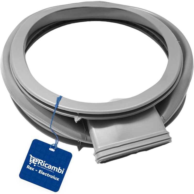 foto del prodotto guarnizione soffietto in gomma lavatrice per obl , compatibile con electrolux rex aeg zanussi, dimensioni 420x70 mm per modelli ewf rwf zwf