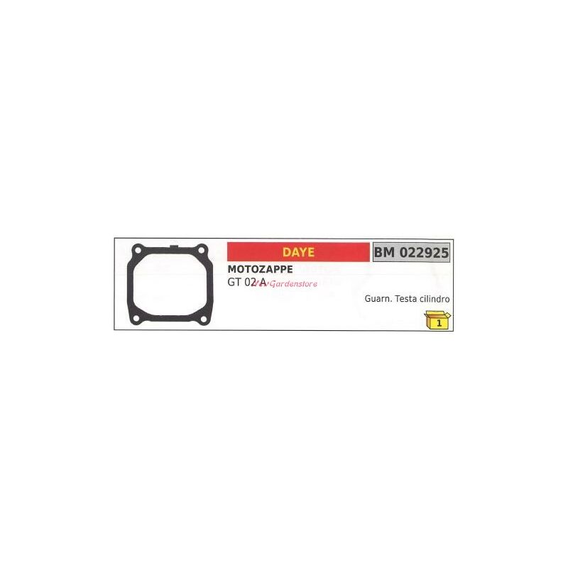 foto del prodotto guarnizione testa cilindro daye motozappa gt 02a 022925