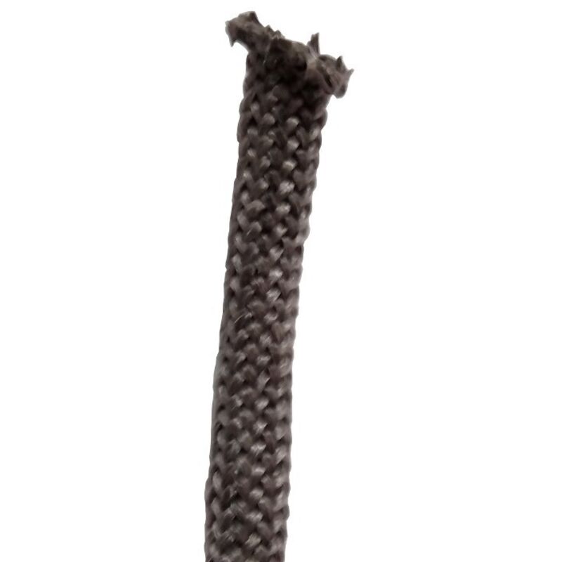 foto del prodotto guarnizione tricotex nera diametro 10mm sportello stufa a pellet