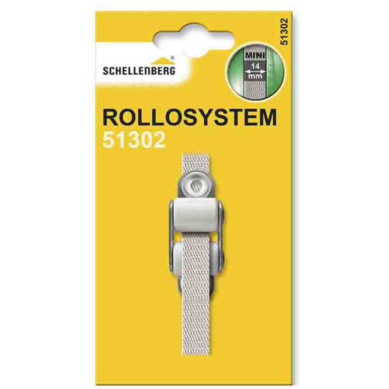 foto del prodotto guida a nastro standard mini 20x55x13mm bianco