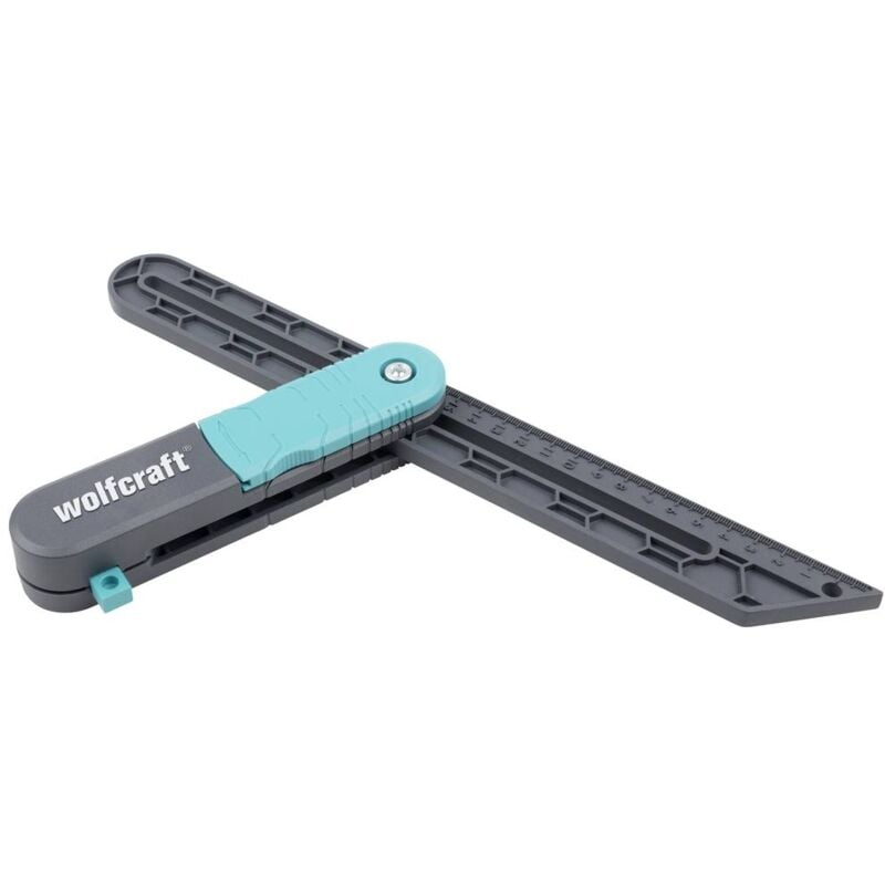 foto del prodotto guida angolare con funzione tracciatore a mano per la posa di pavimenti e la fabbricazione di mobili 6958000 wolfcraft