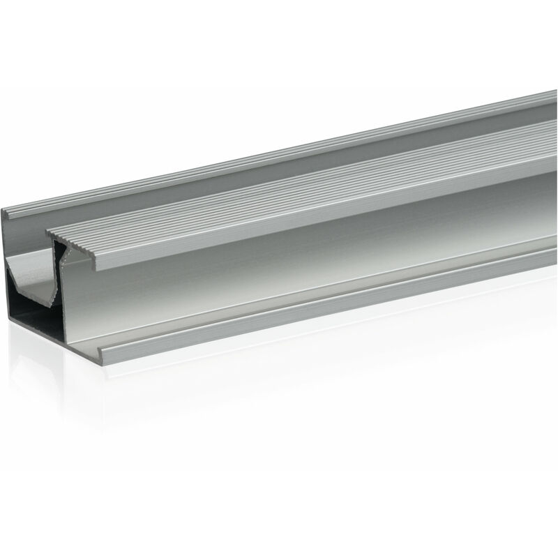 foto del prodotto guida di montaggio universale zelsius in alluminio 150 cm per un modulo solare, guida di montaggio, profilo in alluminio