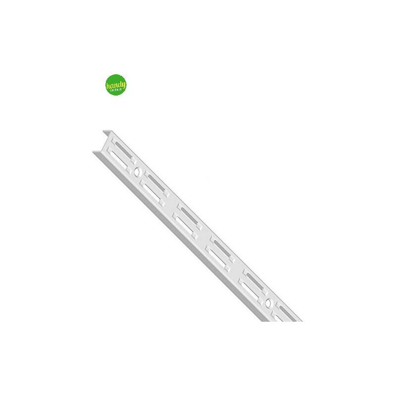 foto del prodotto guida doppia masidef cremagliera 150 cm colore bianco