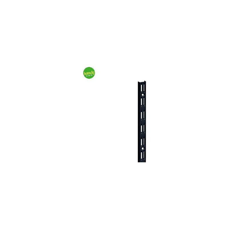 foto del prodotto guida doppia masidef cremagliera 200 cm colore nero