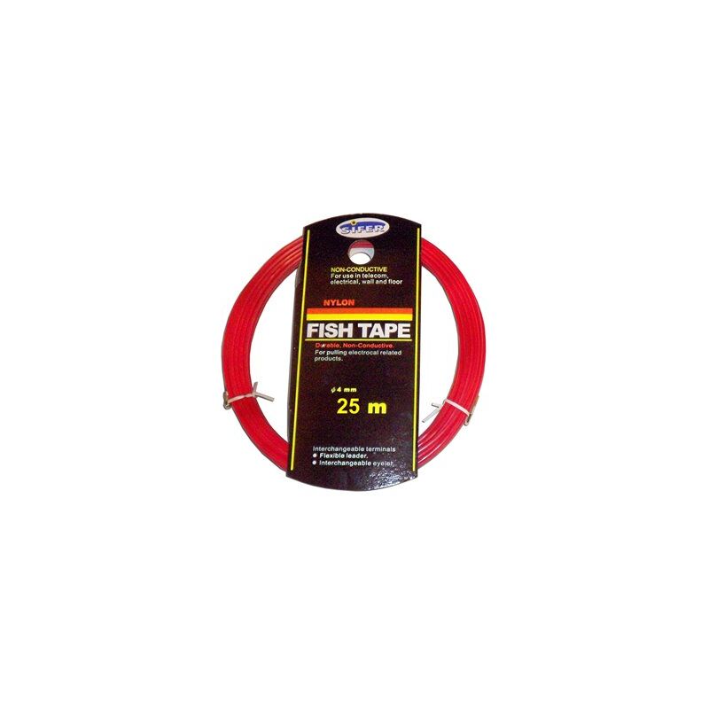 foto del prodotto guida elettrica sifer in nylon solido 4 mm x 25 mt