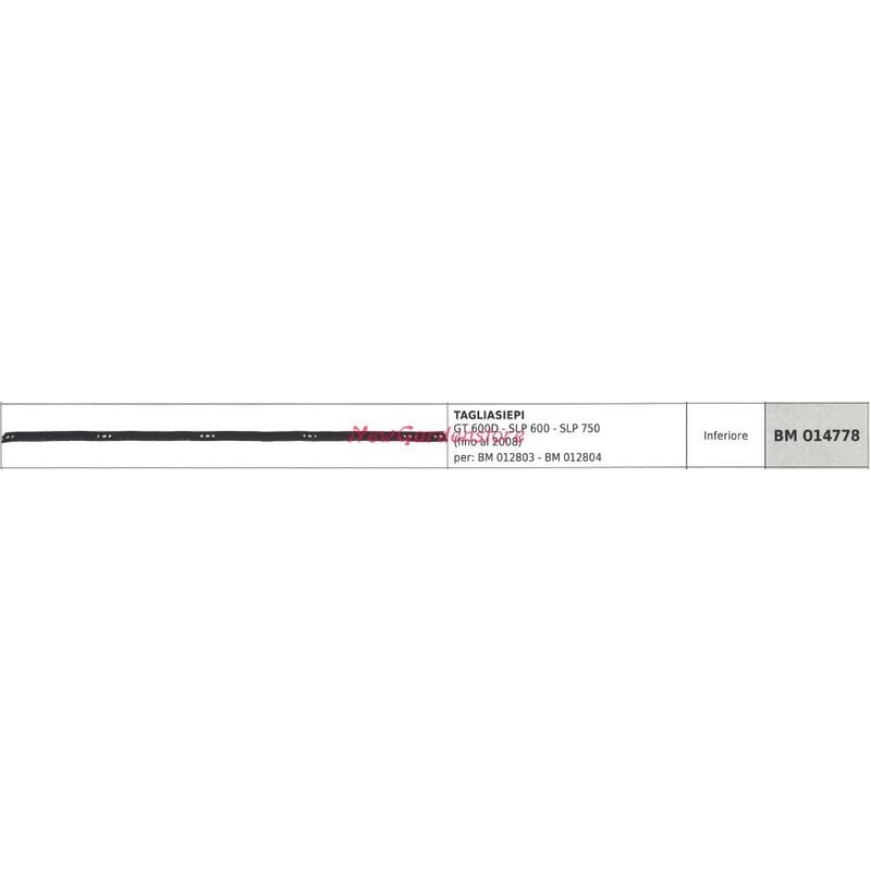foto del prodotto guida lama greenline tagliasiepe gt 600d slp600 slp750 014778