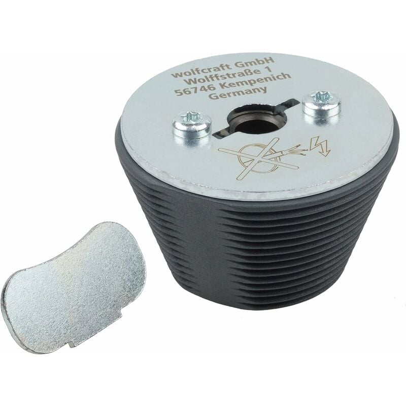 foto del prodotto guida per seghe a tazza per l allargamento centrato di fori esistenti 35 51 mm 5950000 wolfcraft