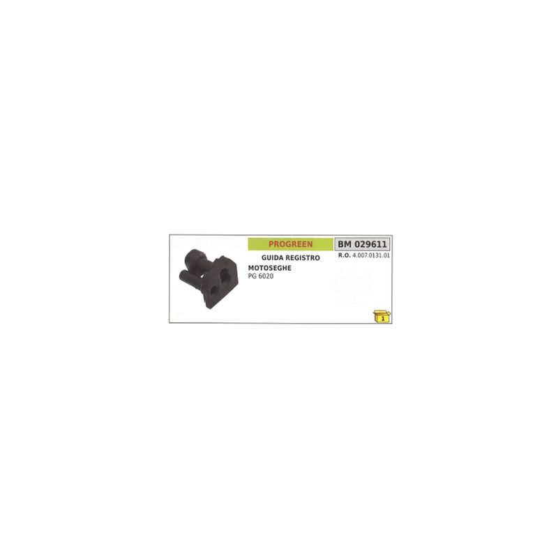 foto del prodotto guida registro carburatore progreen zomax pg 6020 motosega 4.007.0131.01