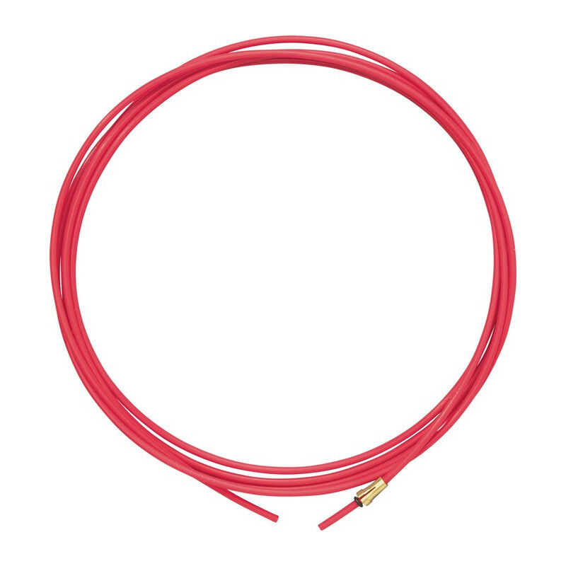 foto del prodotto guidafili 1 1,2mm 5m anima in ptfe rosso versione in acciaio inox a.binzel