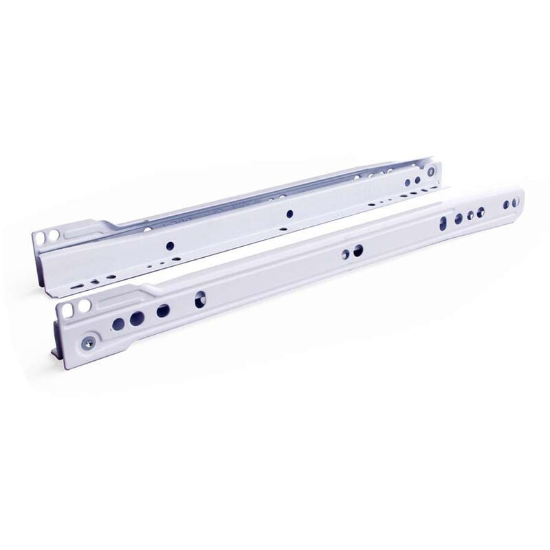 foto del prodotto guide scorrevoli per cassetto 40 cm bianco