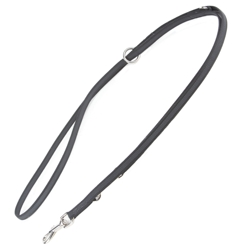 foto del prodotto guinzaglio doppio gommato julius k9 l 2,20 m x h 2 cm
