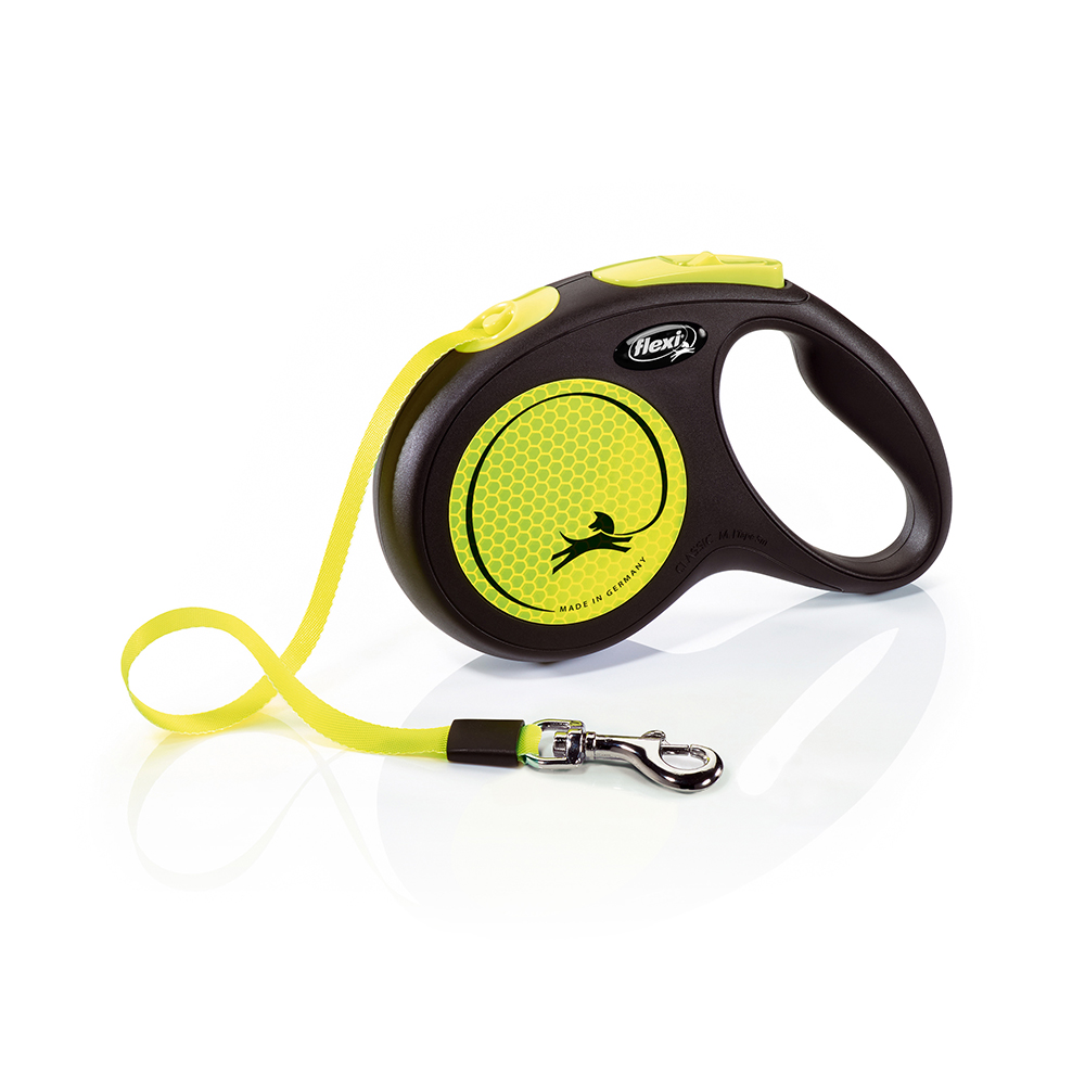 foto del prodotto guinzaglio flexi new neon 5 m m fino a 25 kg