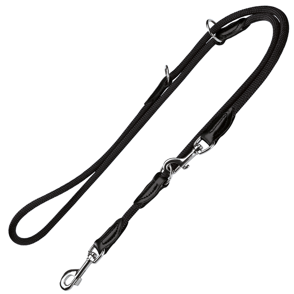 foto del prodotto guinzaglio hunter freestyle black l 2 m x h 1 cm regolabile
