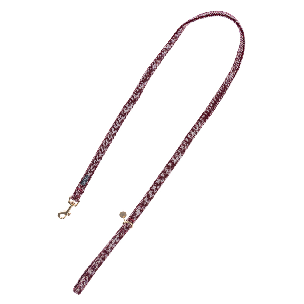 foto del prodotto guinzaglio nomad tales calma, borgogna l 120 cm x h 15 mm