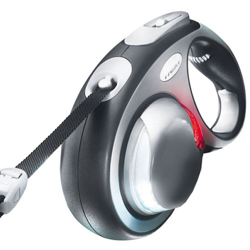 foto del prodotto guinzaglio per cani flexi flexi nero multicolore