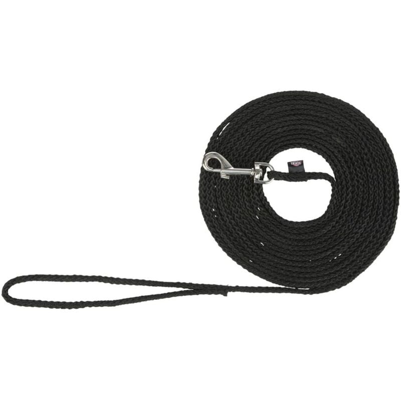 foto del prodotto guinzaglio per la caccia 15m diametro 5mm nero