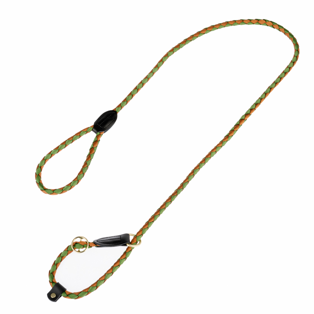 foto del prodotto guinzaglio retriever tiaki twist l 1,7 m x 1,2 cm verde marrone