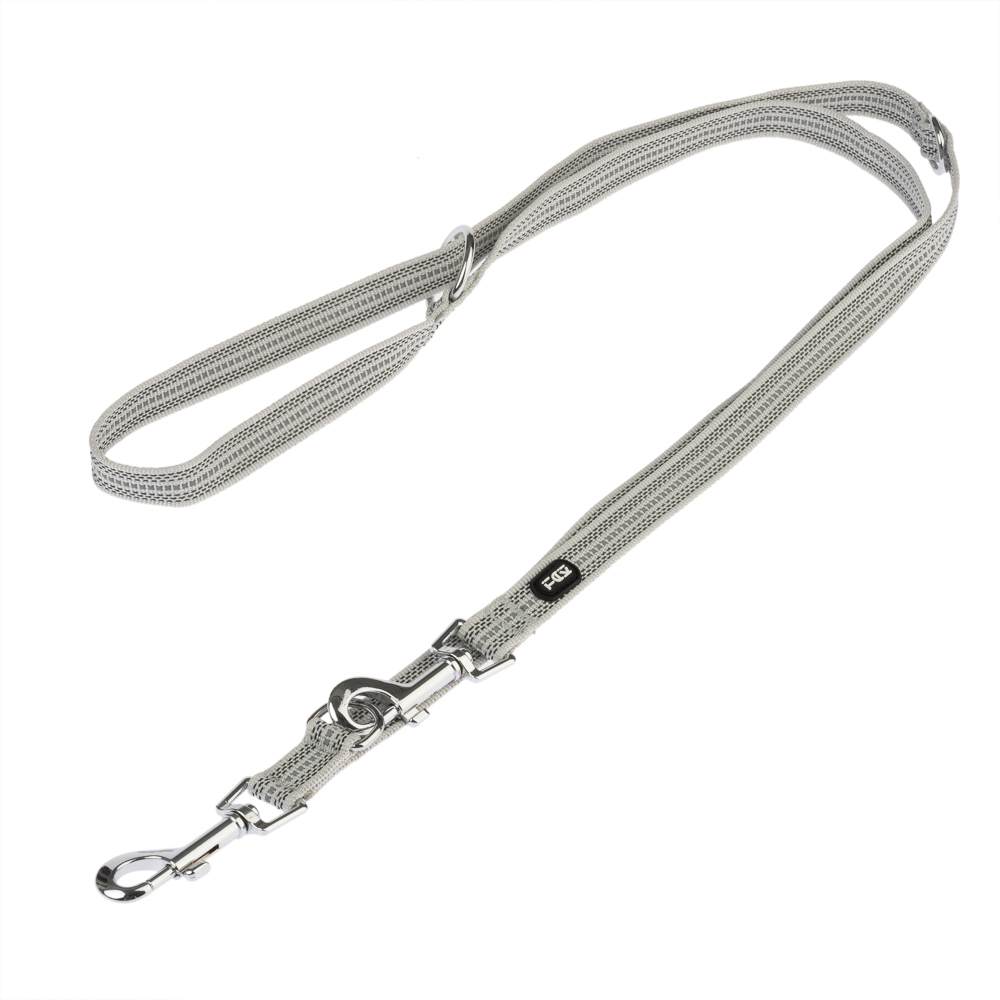 foto del prodotto guinzaglio tiaki reflective rubber, grigio l 2 m x h 2 cm
