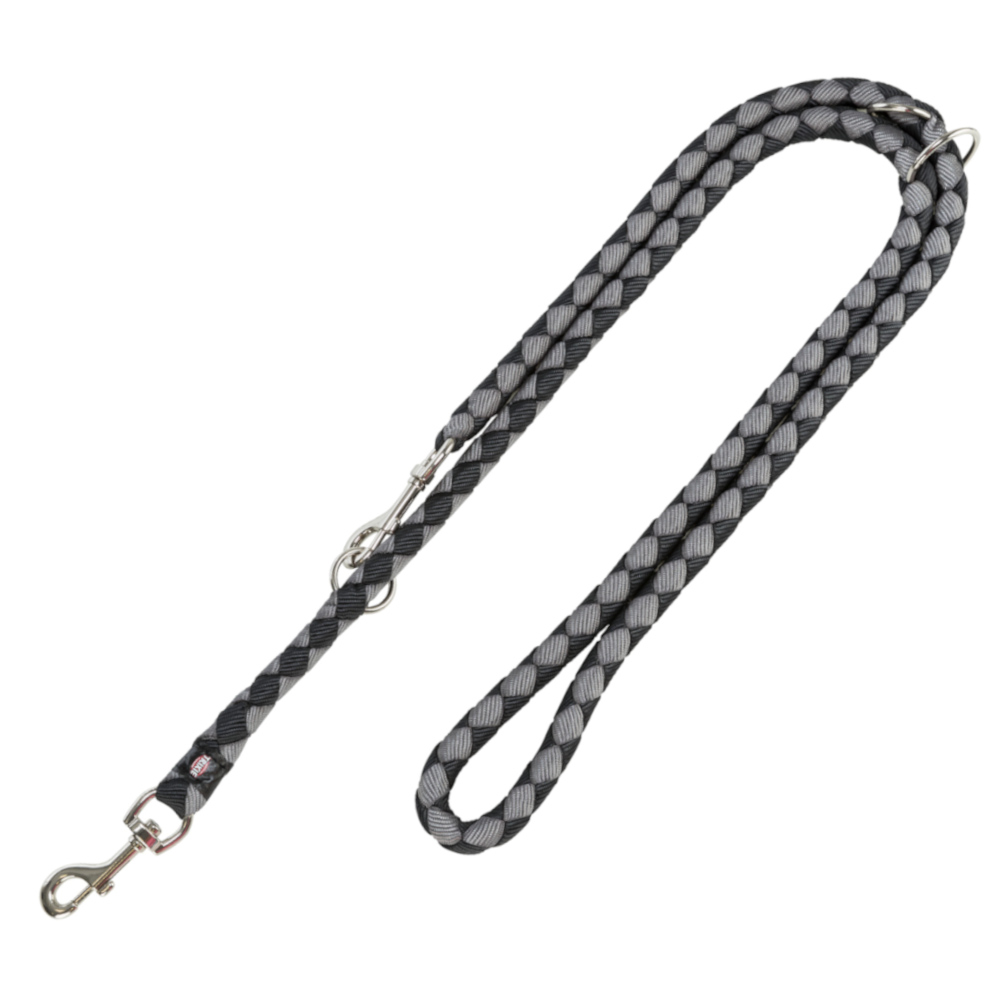 foto del prodotto guinzaglio trixie cavo addestramento nero grigio l 2 m, 1,2 cm