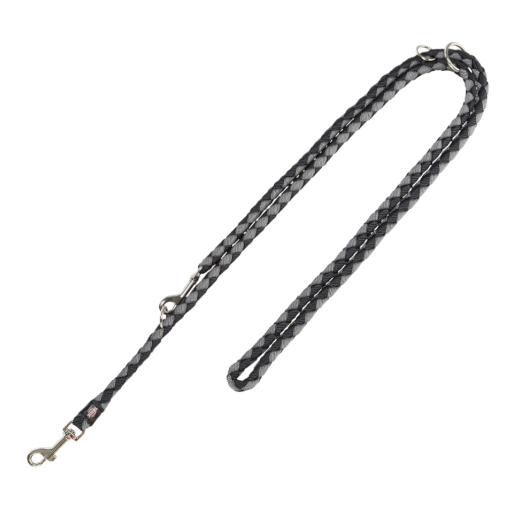 foto del prodotto guinzaglio trixie cavo addestramento nero grigio l 2 m, 1,8 cm