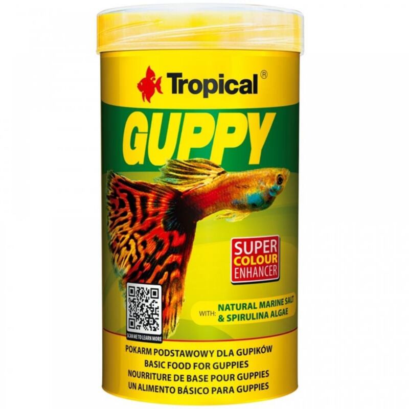 foto del prodotto guppy 100ml peso 20gr tropical