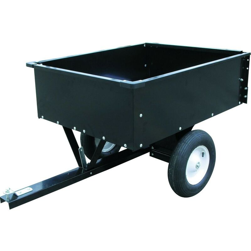 foto del prodotto gurupro tr096 - trailer rimorchio per trattorini portata massima 150 kg