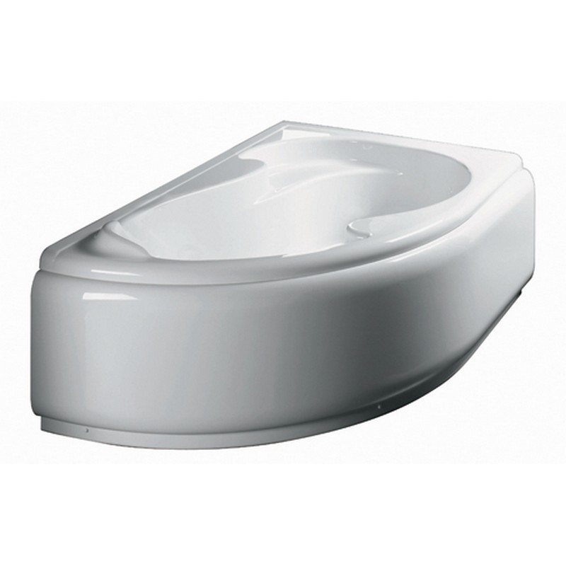 foto del prodotto guscio vasca angolare 150x100 sinistra serie grazia con pannello