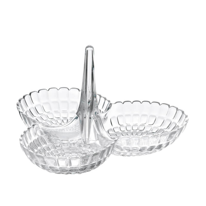 foto del prodotto guzzini antipastiera trasparente tiffany