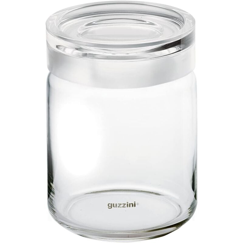 foto del prodotto guzzini - barattolo l kitchen active design, trasparente, 10.5 x h16.5 cm