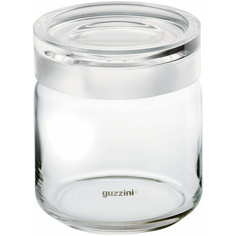 foto del prodotto guzzini - barattolo m kitchen active design, trasparente, 10.5 x h13.5 cm