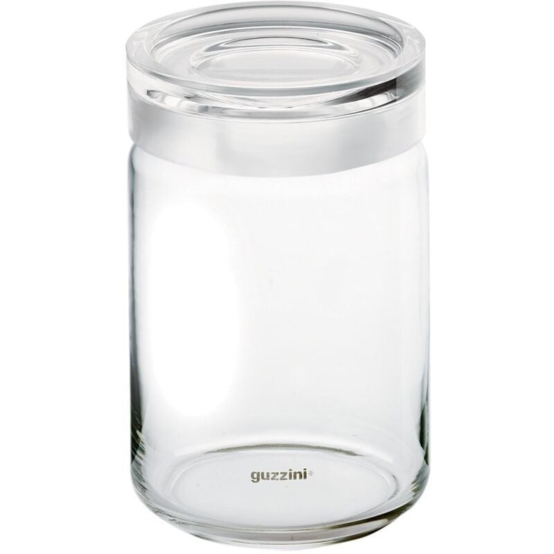 foto del prodotto guzzini - barattolo xl kitchen active design, trasparente, 10.5 x h22.5 cm