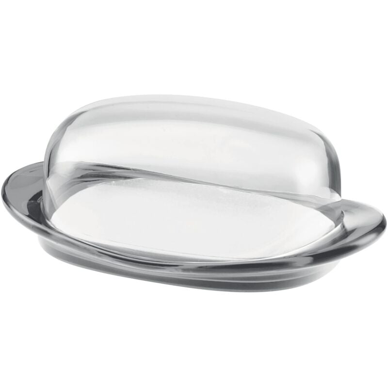 foto del prodotto guzzini burriera feeling, grigio cielo, 20 x 12.3 x h7.5 cm