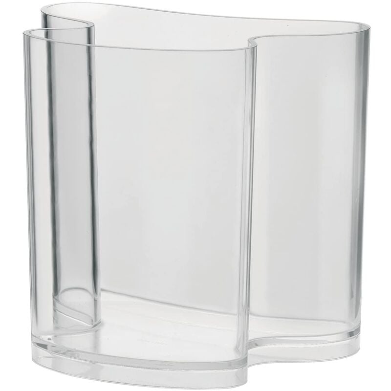 foto del prodotto guzzini home, isola, vaso da arredo portariviste trasparente, 34 x 22,8 x h31 cm 28930000