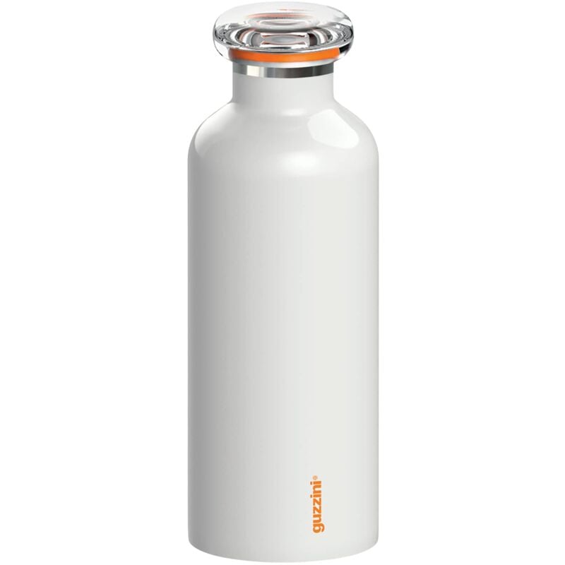 foto del prodotto guzzini on the go, energy, bottiglia termica da viaggio bianco, 7.3 x h21.2 cm 500 cc 11670011