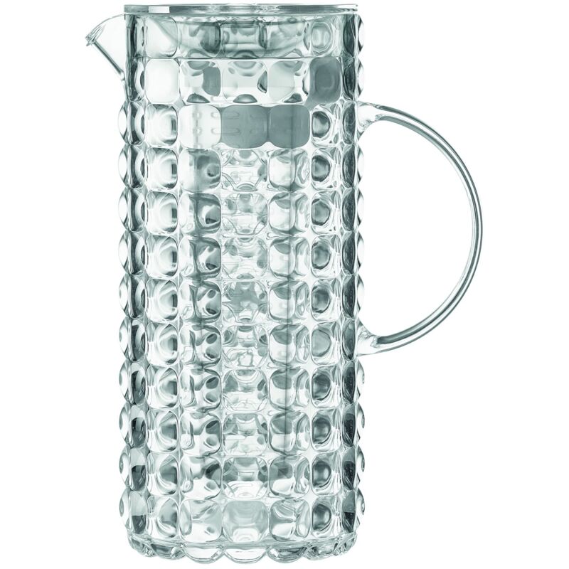 foto del prodotto guzzini tiffany, caraffa con bulbo infusore trasparente, 18,5 x 11,5 x h25,5 cm 1750 cc 22560200