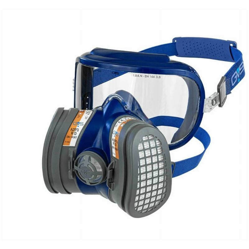 foto del prodotto gvs elipse integra spr674 maschera a pieno facciale filtri gas polvere a2p3 taglia m l spr674