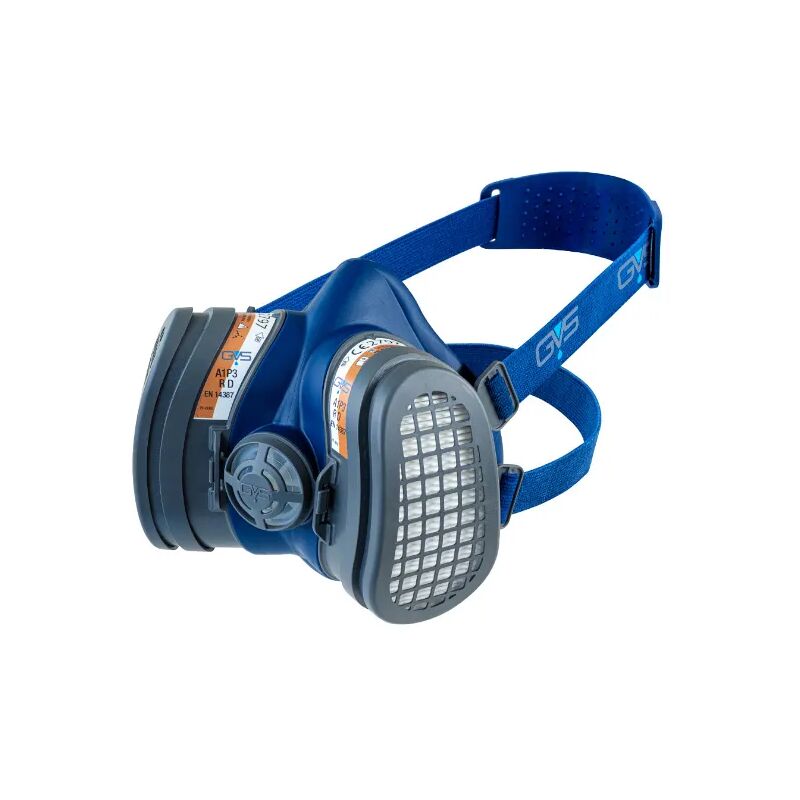 foto del prodotto gvs maschera protettiva antipolvere a1p3 filtri sostituibili taglia m l