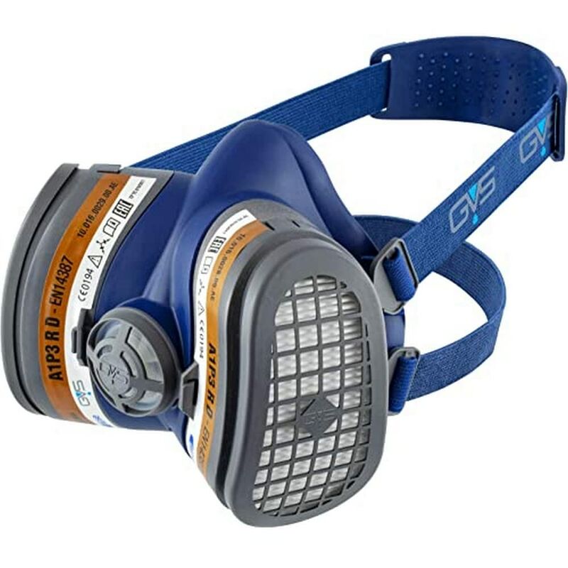 foto del prodotto gvs spr504 maschera elipse senza manutenzione con filtri ffa1p3 per gas organici e polveri, m l