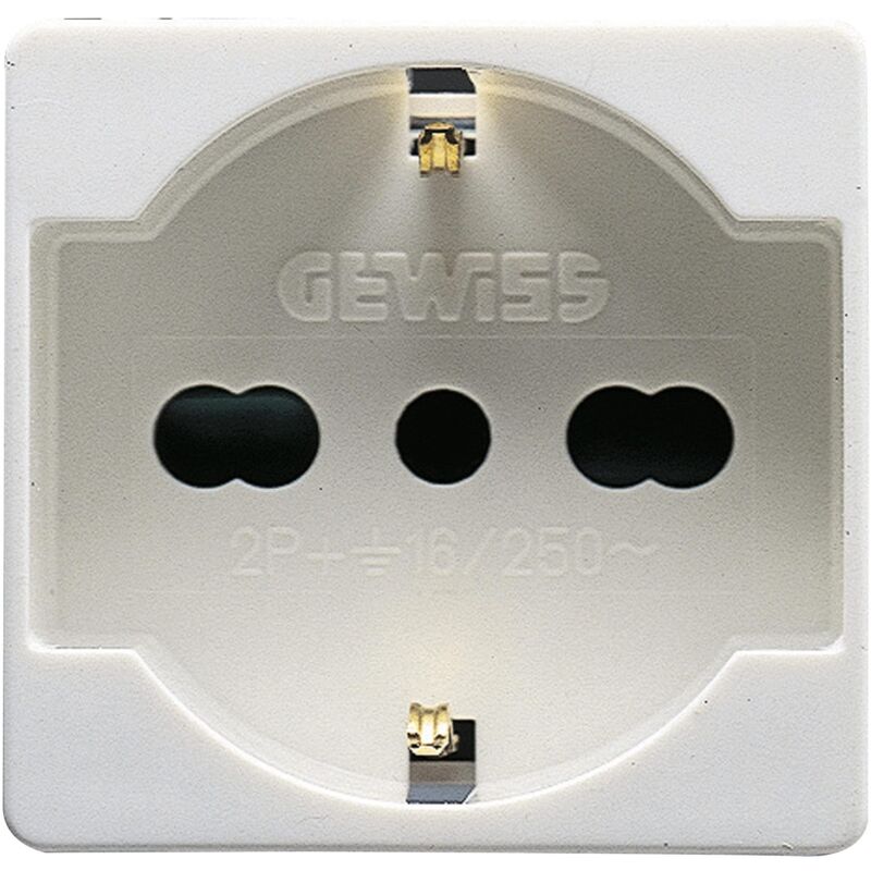 foto del prodotto gw20246dy presa 2p t 16a b.st.ita. ted.sy wt diy gewiss