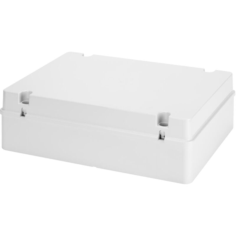 foto del prodotto gw44210 - scatola di derivazione con coperchio a vite - ip56 - dim. int. 380x300x120 - pareti lisce - grigio - gewiss