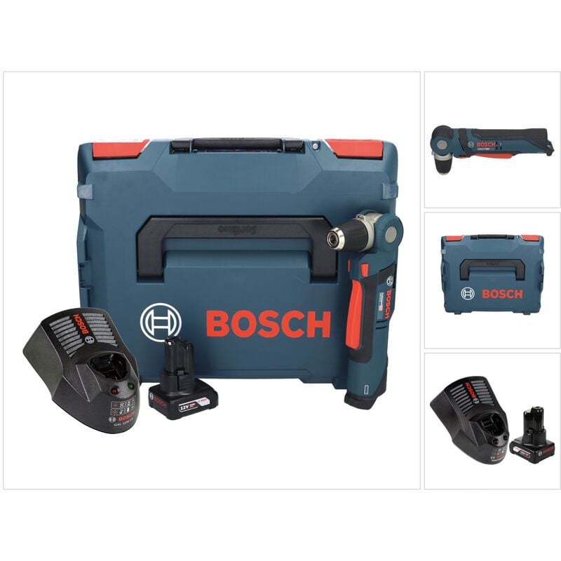 foto del prodotto gwb 12v 10 trapano angolare a batteria 12 v 1x batteria 6,0 ah caricabatterie l boxx bosch professional