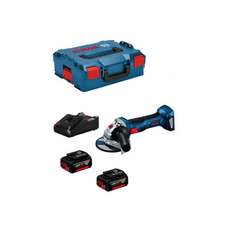 foto del prodotto gws 18v 7 125 mm set smerigliatrice angolare a batt. 4059952546155 bosch professional