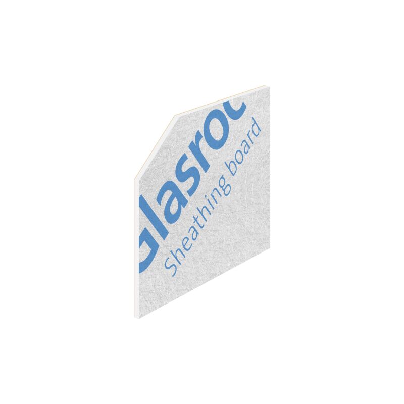 foto del prodotto gyproc glasroc x 13 lastra in cartongesso 120 x200 cm tagliata a met 120x100 per esigenza di spedizione